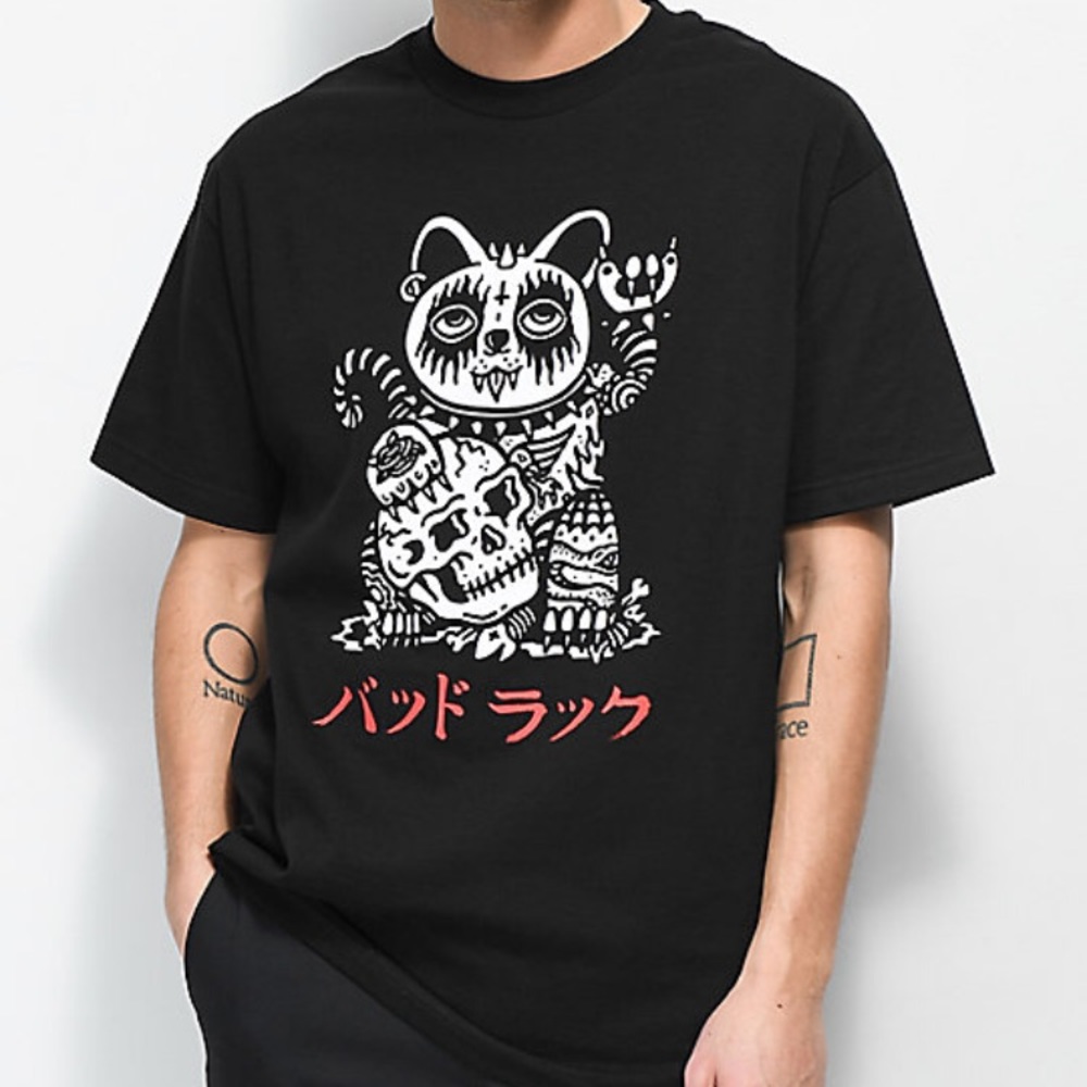 Black lurking class T-shirt